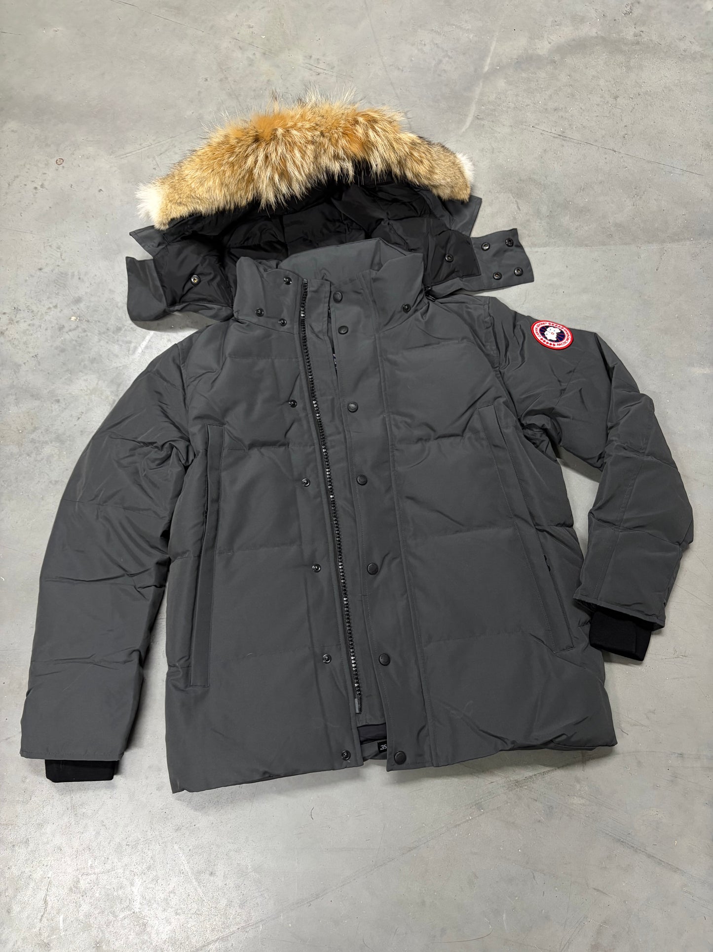 C Goose Jacket - REAL FUR!