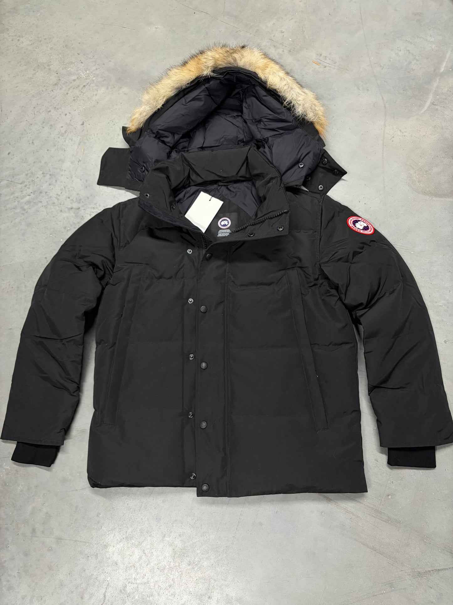 C Goose Jacket - REAL FUR!