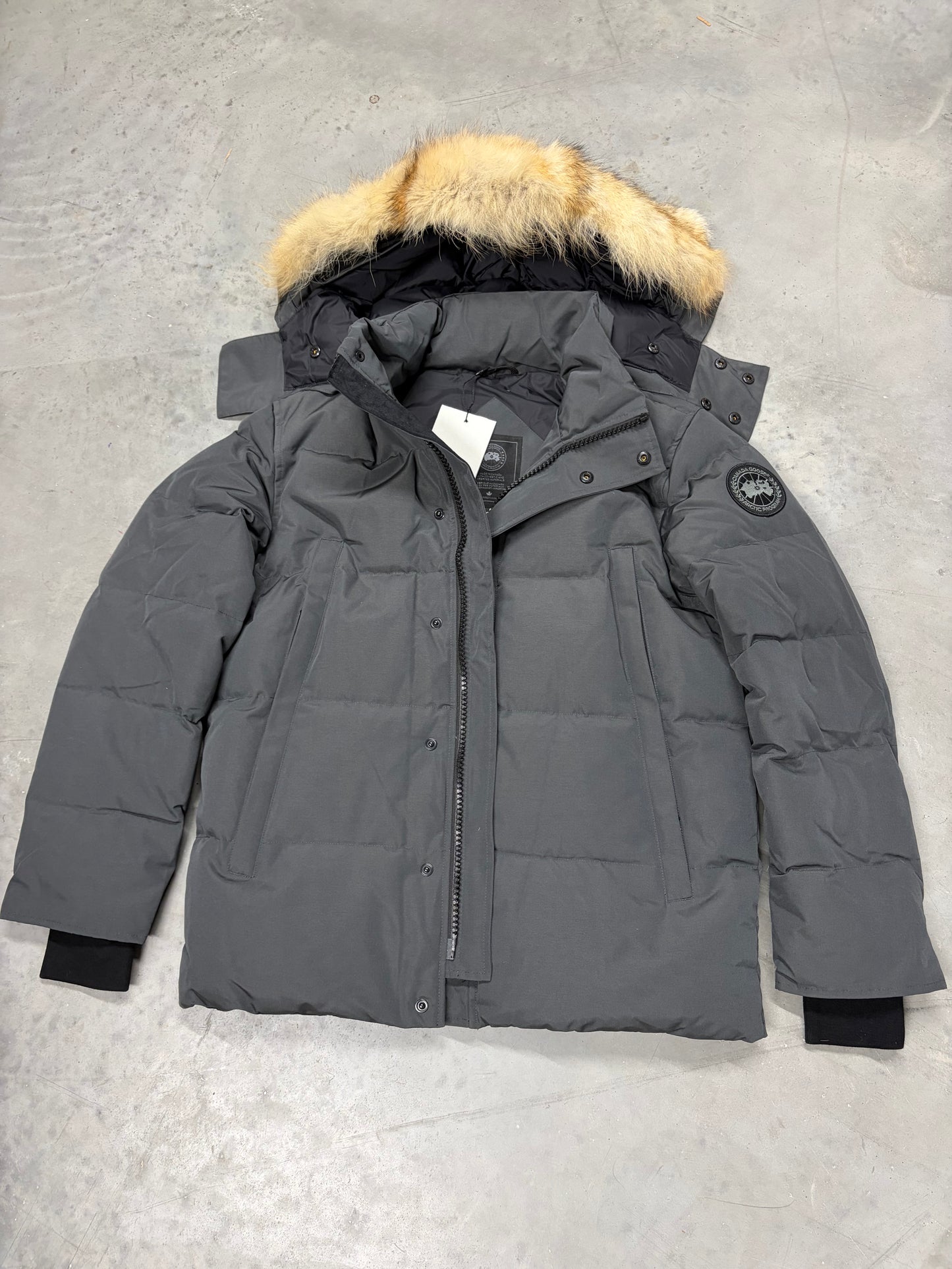 C Goose Jacket - REAL FUR!