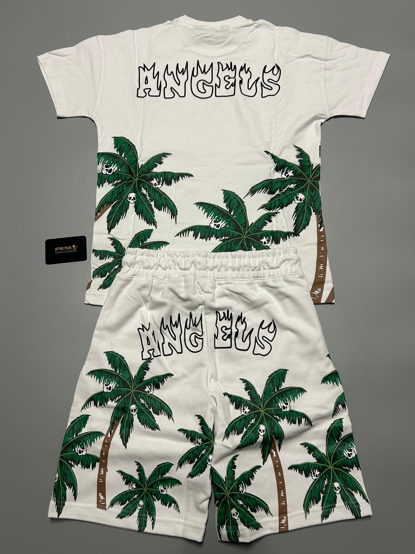 Palm Angels T-Shirt & Short Set