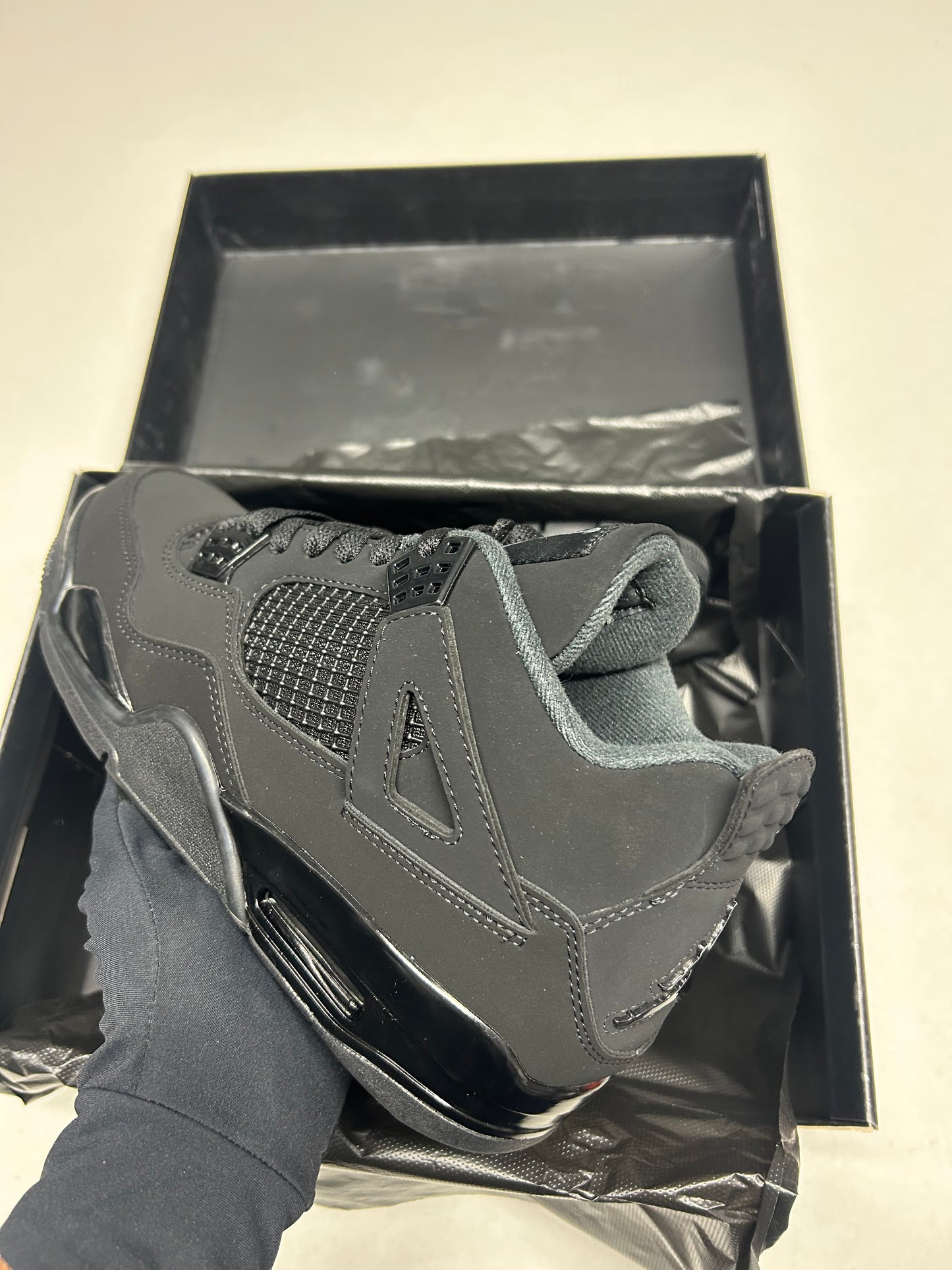 Jordan 4 Retro Black Cat Trainers