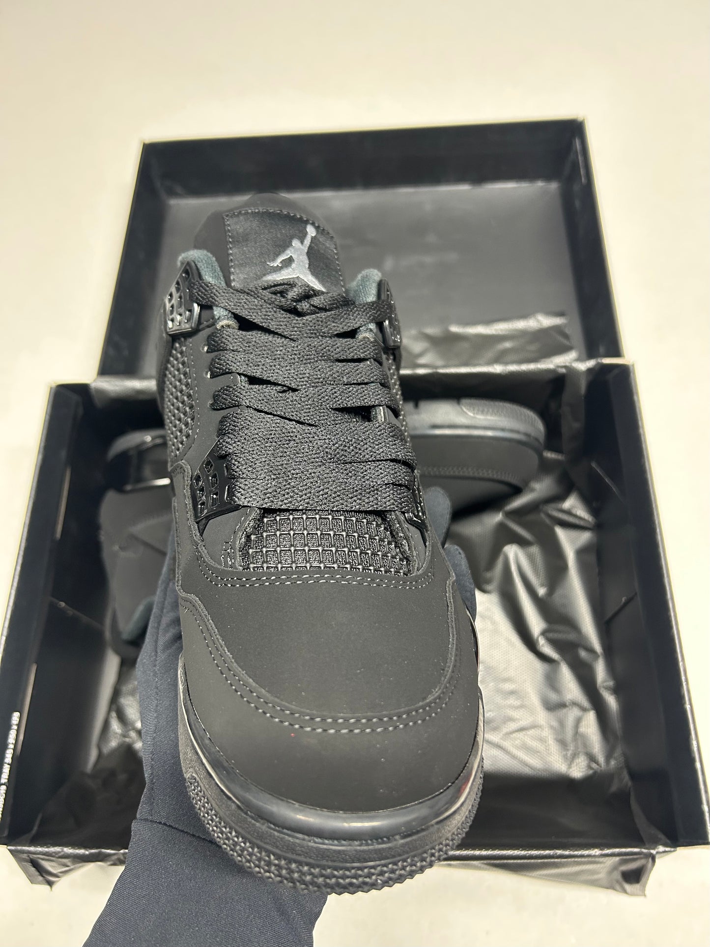 Jordan 4 Retro Black Cat Trainers