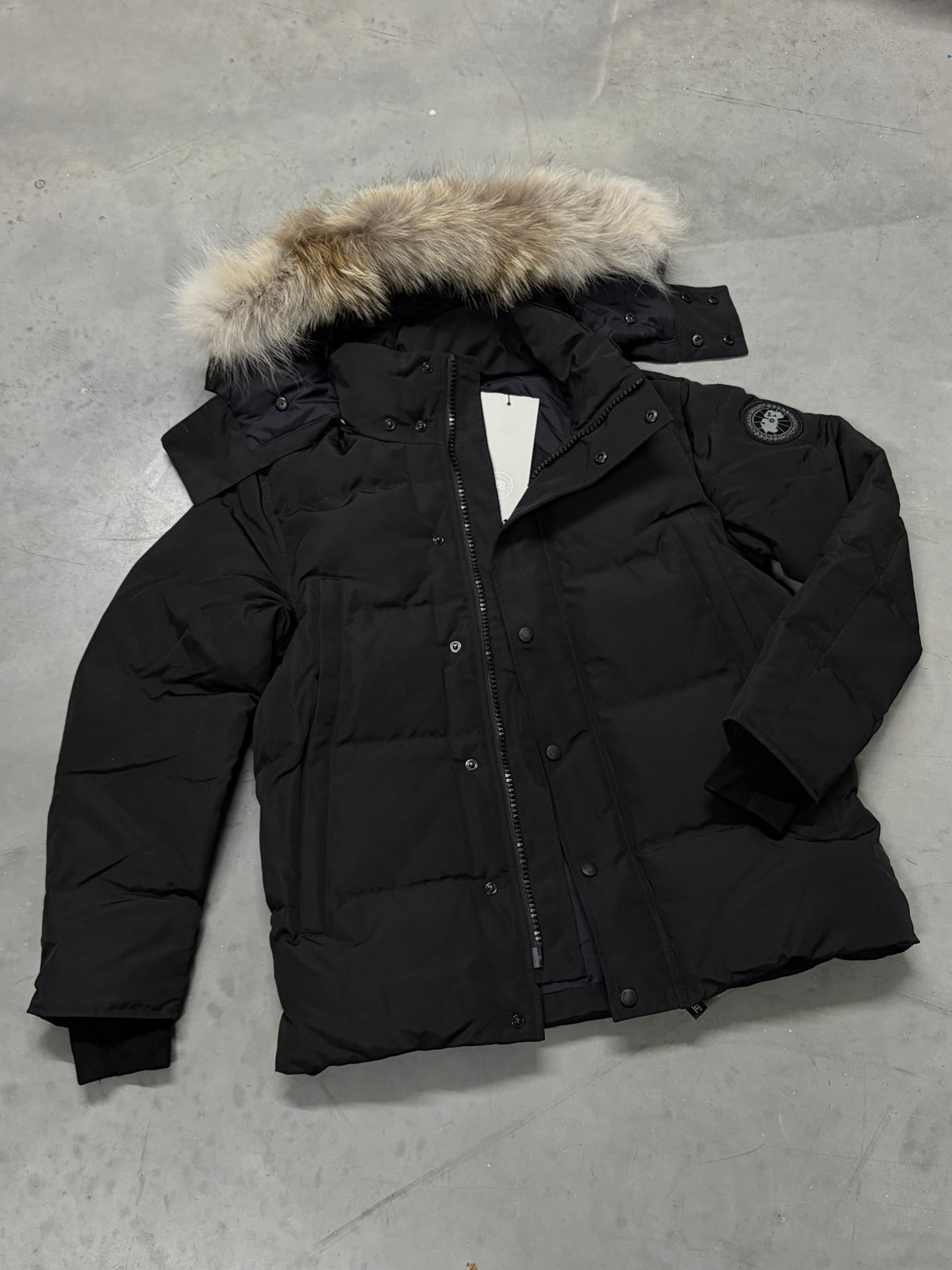 C Goose Jacket - REAL FUR!