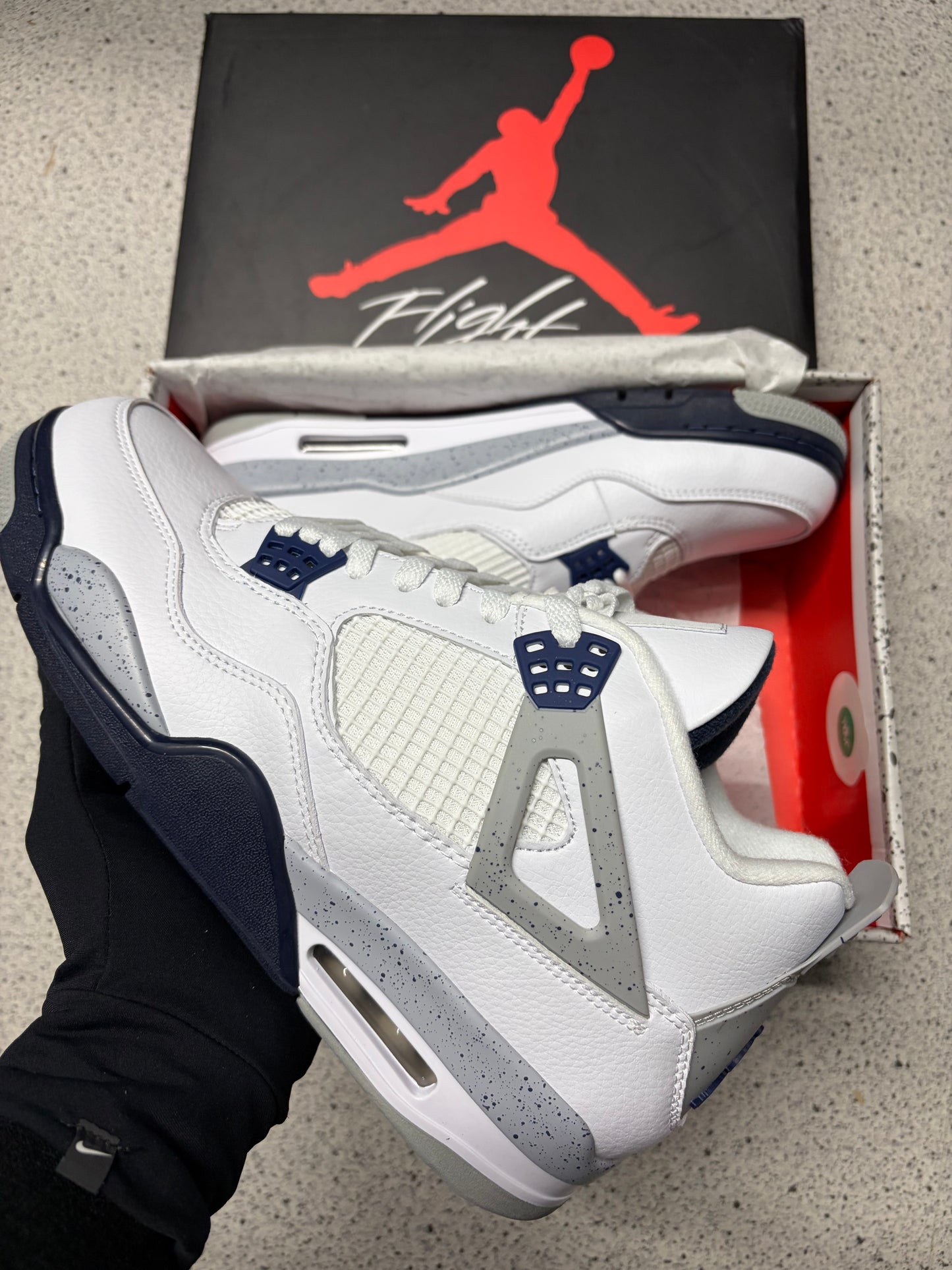 Size 11 - Jordan 4 Retro Midnight Navy