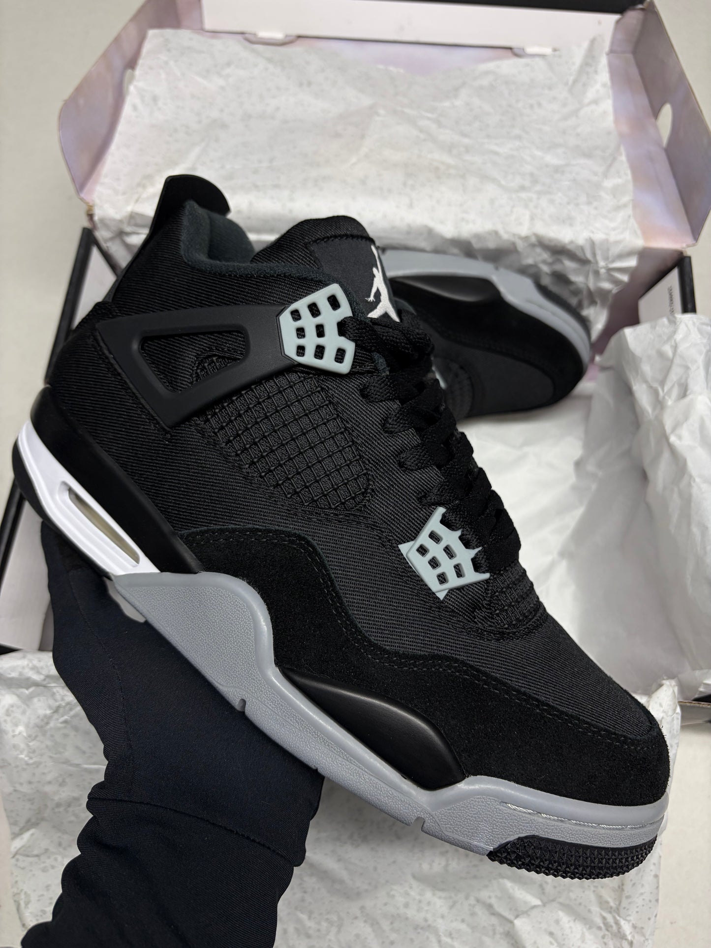 Jordan 4 Retro SE ‘Black Canvas’