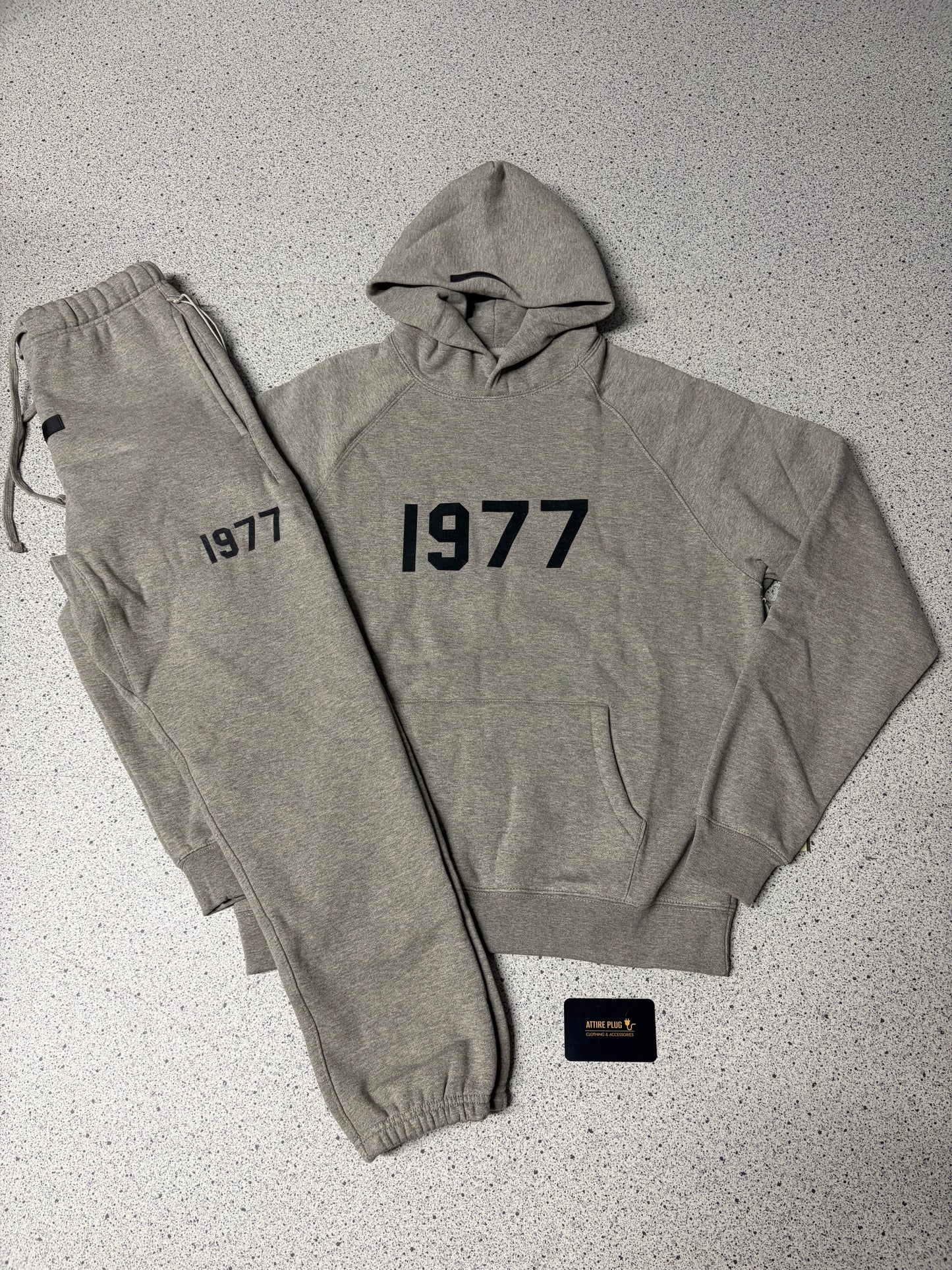 Essentials 1977 Dark Oatmeal Tracksuit Full Set