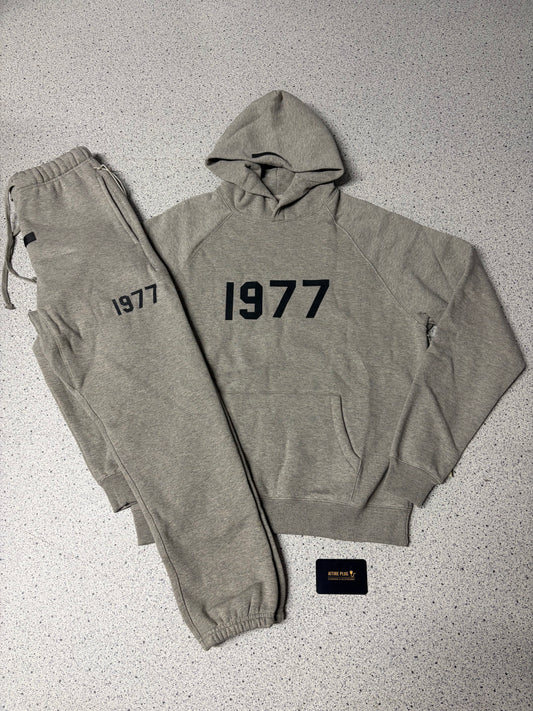 Essentials 1977 Dark Oatmeal Tracksuit Full Set